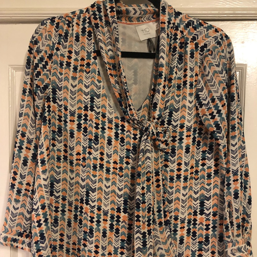 HD in Paris Tie Blouse